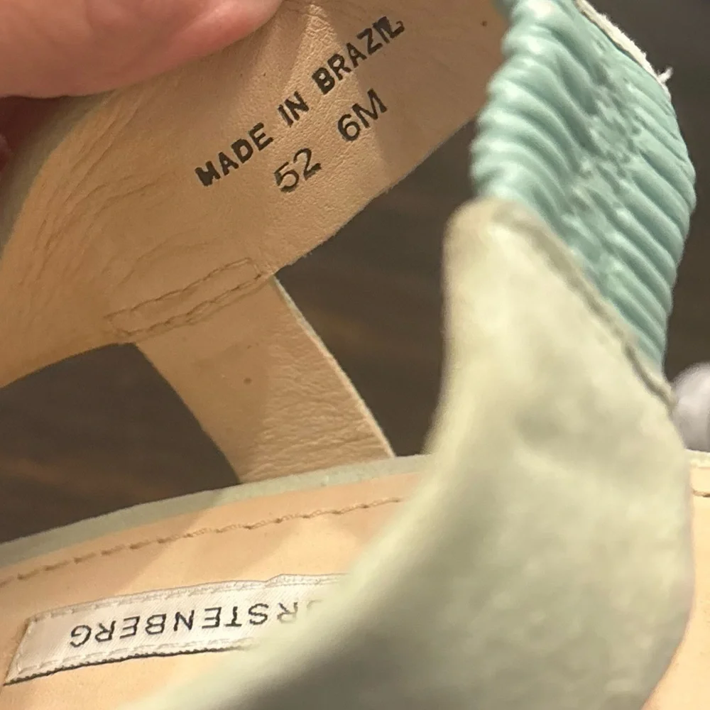 Diane von Furstenberg Zia Suede Platform Sandals